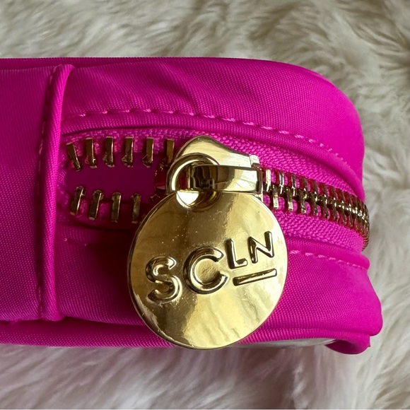 Stoney Clover Lane Clear Front Mini Pouch in Fuchsia - Picture 8 of 11